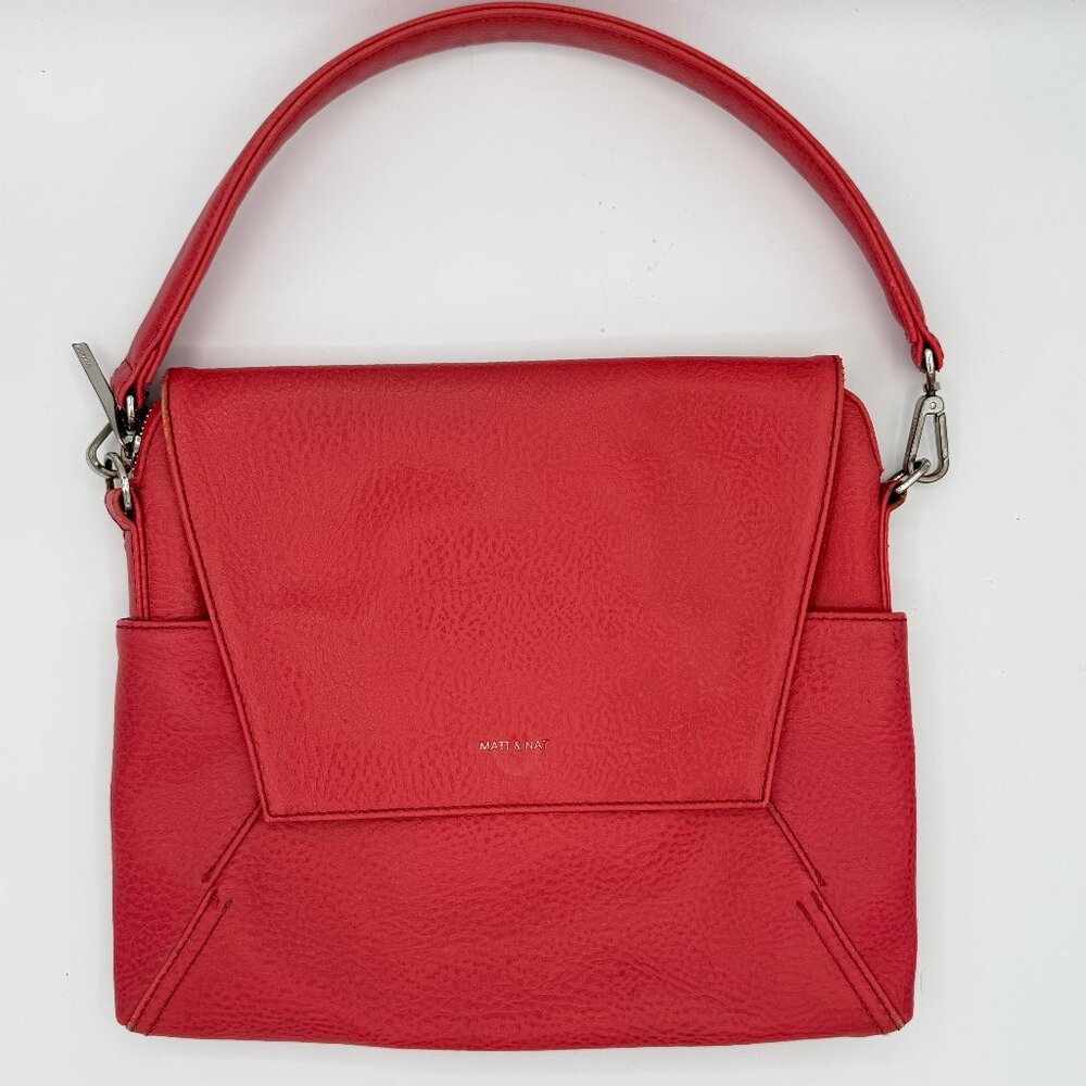 Matt & Nat Minka  Vegan Leather Shoulder Bag Pink